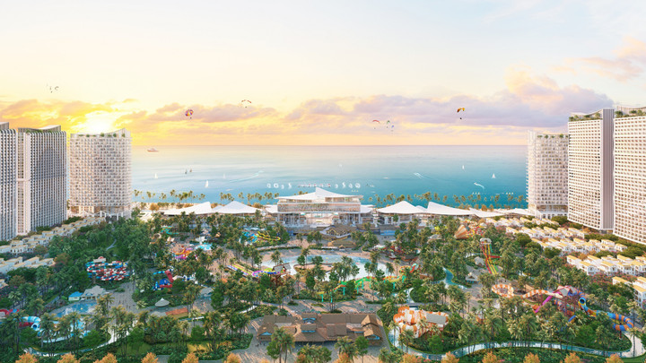 Công viên nước Sun World đa năng rộng 15ha.