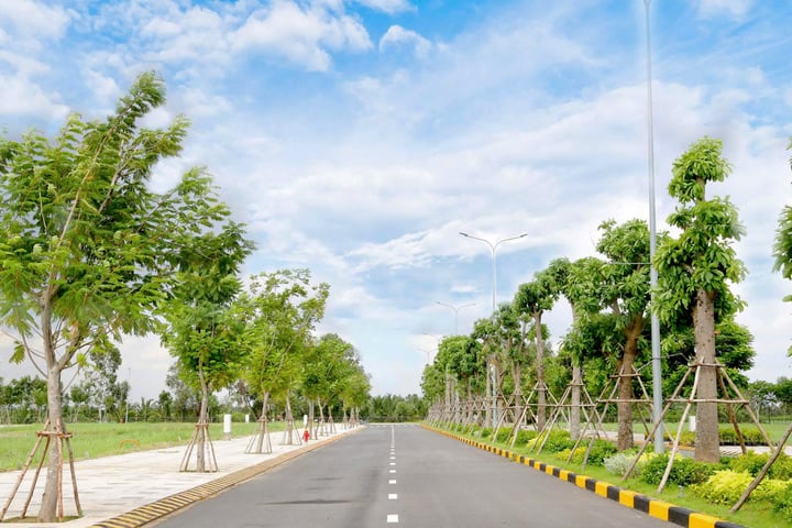 Những dự án có hạ tầng, sổ hồng đầy đủ luôn thu hút nhà đầu tư và người dân có nhu cầu ở thực. (Ảnh: Đại Việt)