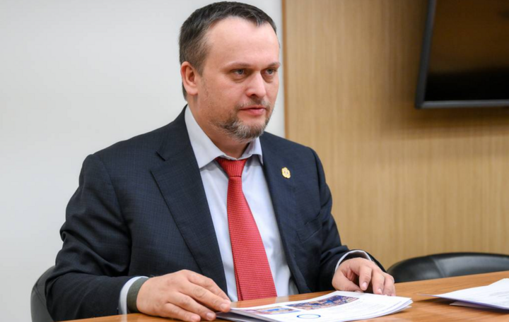Bộ trưởng Giao thông Nga Andrey Nikitin. (Ảnh: TASS)