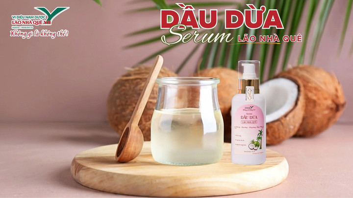 Dầu dừa nguyên chất Lão Nhà Quê.