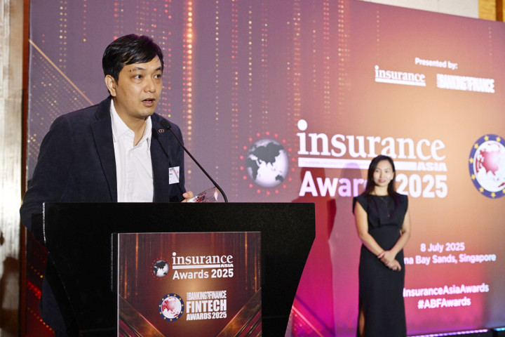 Ông Phạm Thanh Tùng - Đại diện F88 - phát biểu tại Lễ trao giải ABF 2025.