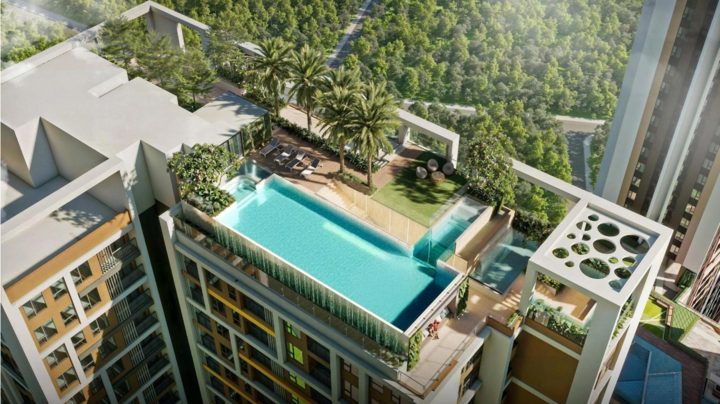 Hệ tiện ích trên không của SkyZen mang đến trải nghiệm độc quyền cho cư dân.