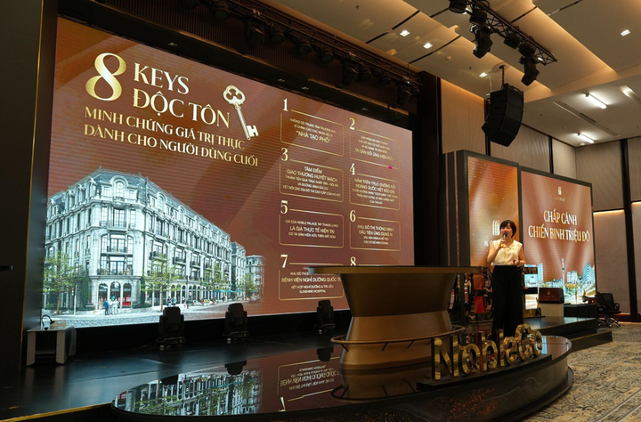 Noble Palace Tay Thang Long là dự án mở đầu phiên NobleLive với những phân tích chuyên sâu về cơ hội sở hữu và đầu tư tại “Nhà phố Tây Thủ đô”.