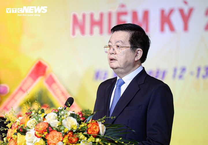 Phó Thủ tướng Mai Văn Chính phát biểu tại Đại hội.