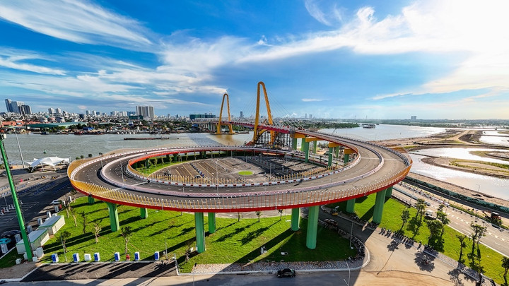 Cận cảnh cầu Hoàng Gia trước 'giờ G': Biểu tượng mới tại Hải Phòng sau sáp nhập - 5