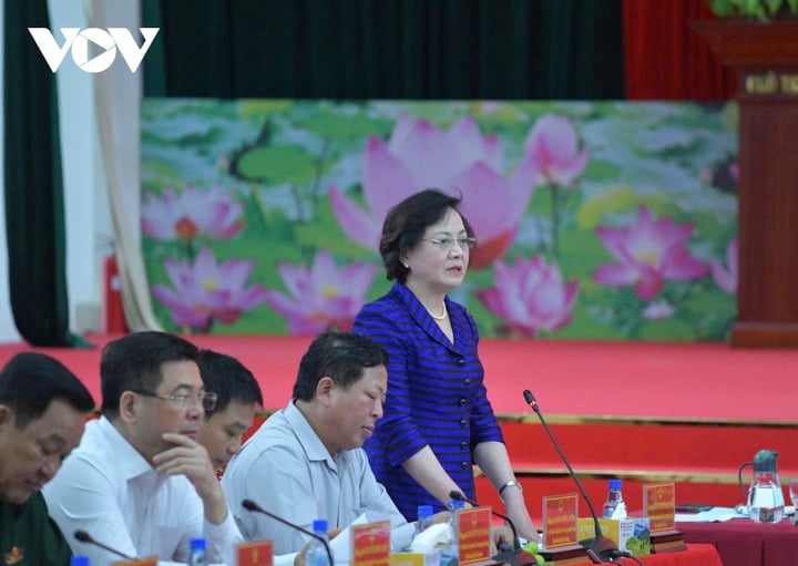 Bộ trưởng Bộ Nội vụ Phạm Thị Thanh Trà.