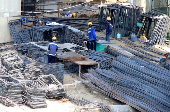 Giá vật liệu xây dựng tăng sẽ ảnh hưởng đến mặt bằng giá nhà.