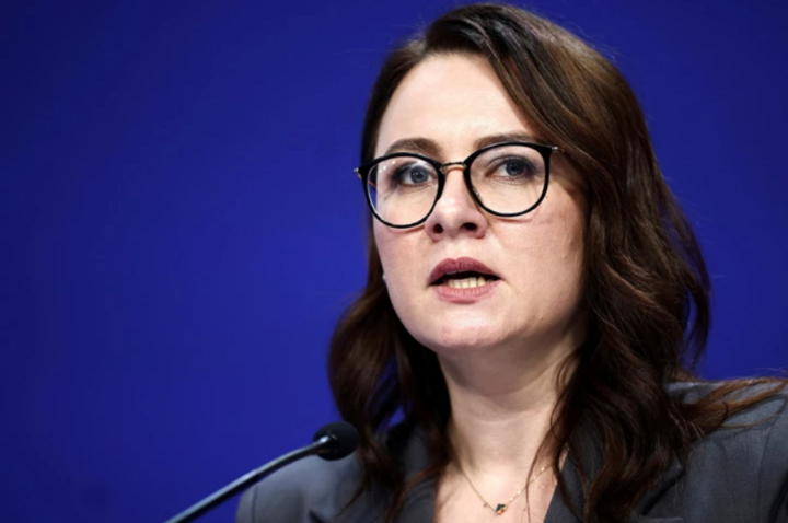 Phó thủ tướng thứ nhất Yulia Svyrydenko được chọn làm thủ tướng mới của Ukraine. (Ảnh: Reuters)