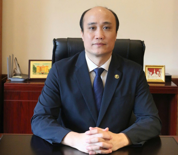PGS.TS. Tô Văn Hoà - tân hiệu trưởng trường Đại học Luật Hà Nội.