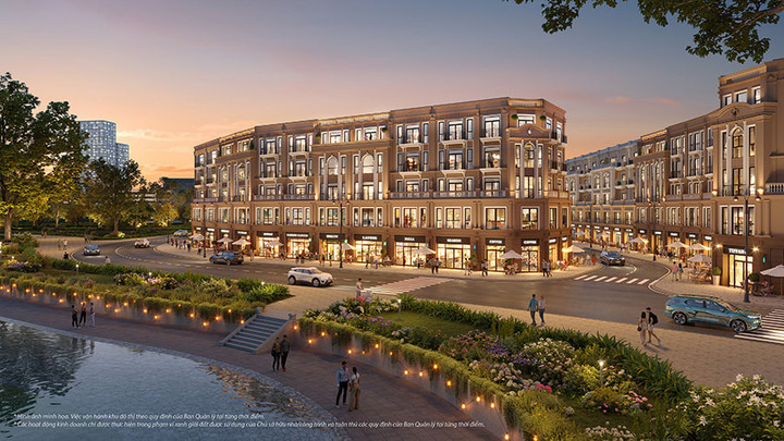 199 căn thấp tầng thương mại Vinhomes The Gallery được thiết kế độc bản nâng tầm vị thế thương hiệu (Ảnh phối cảnh)