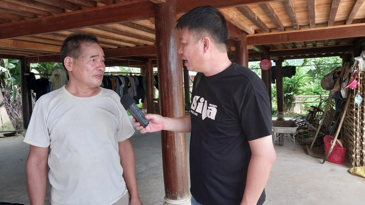 Mr. Hoang Van Hiep and the people of Lam Thuong commune unanimously donated land, wishing to contribute their efforts to ensure national energy security.
