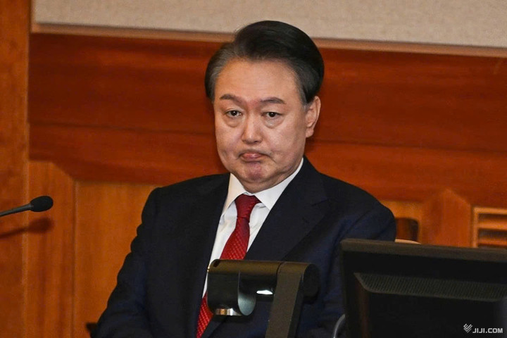 Cựu Tổng thống Yoon Suk-yeol. (Ảnh: Jiji Press)