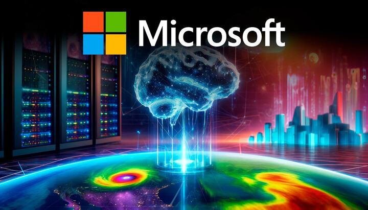 Mô hình AI của Microsoft dự báo thời tiết nhanh gấp 5.000 lần siêu máy tính (Ảnh minh họa)