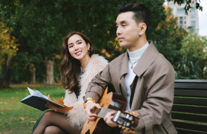 Bà xã Ưng Hoàng Phúc không ghen khi chồng nhắc về người cũ.
