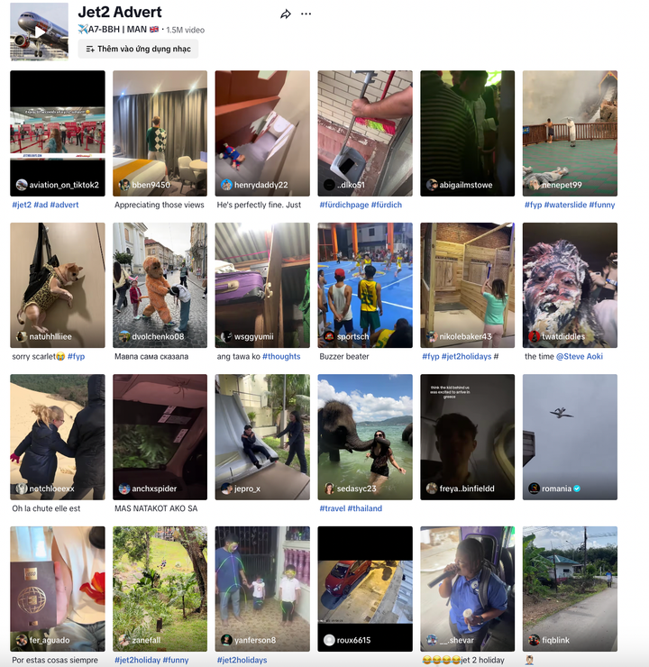 Đoạn âm thanh này được 1,5 triệu video sử dụng trên nền tảng TikTok.