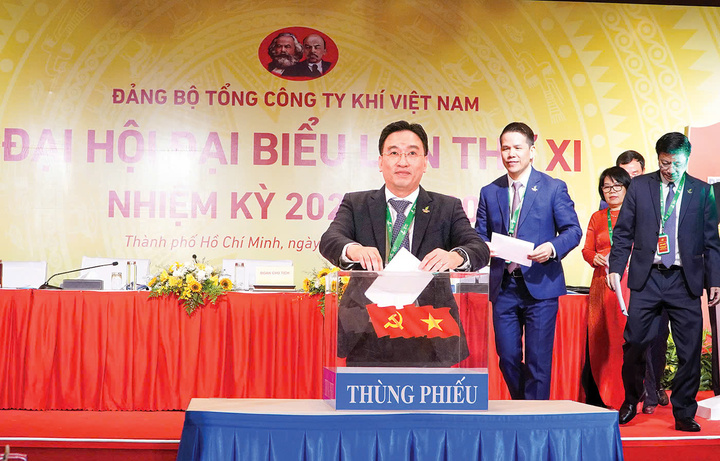 Đại hội Đại biểu Đảng bộ PV GAS lần thứ XI, nhiệm kỳ 2025-2030.