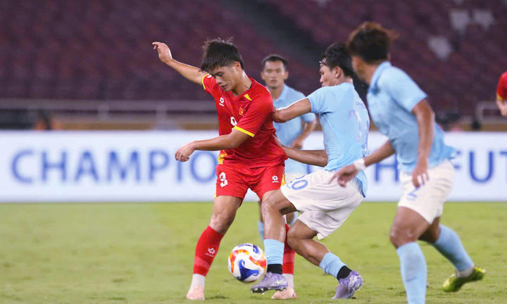 U23 Việt Nam gặp nhiều khó khăn trước U23 Campuchia. (Ảnh: VFF)