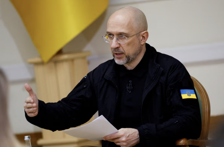 Bộ trưởng Quốc phòng Ukraine Denys Shmyhal. (Ảnh: Reuters)