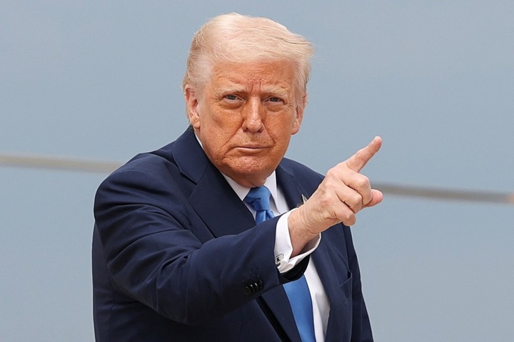 Tổng thống Mỹ Donald Trump.