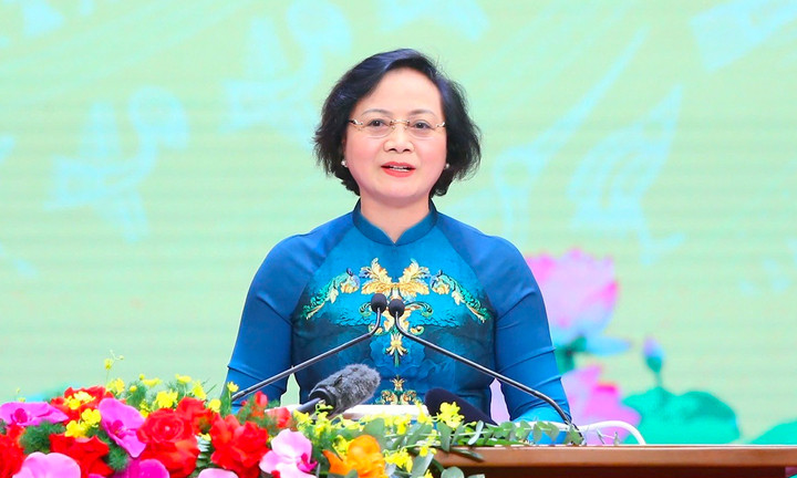 Bộ trưởng Nội vụ Phạm Thị Thanh Trà.