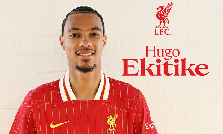 Ekitike gia nhập Liverpool.