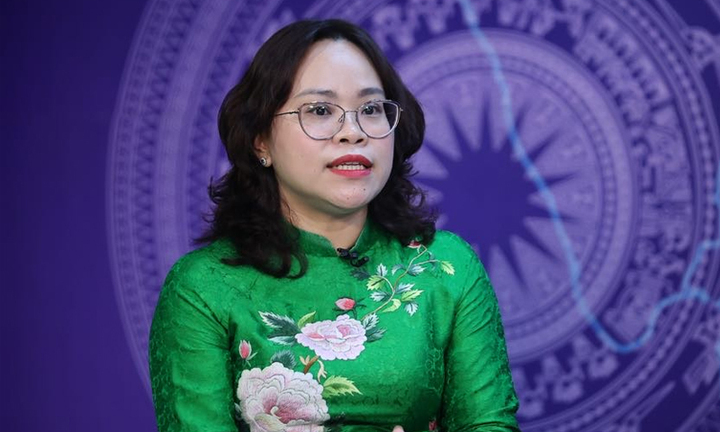 Bà Trịnh Ngọc Trâm, Phó Chủ tịch UBND phường Cửa Nam (TP Hà Nội).