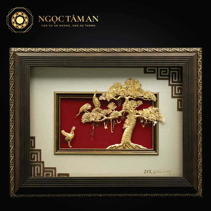 Quà tặng dát vàng Ngọc Tâm An - trao tặng sự trân quý vĩnh cửu - 2