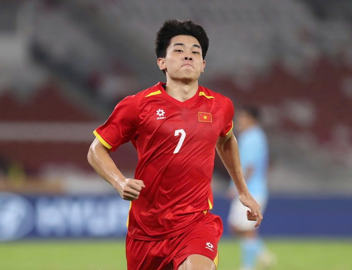 Đình Bắc là ngôi sao trên hàng công của U23 Việt Nam.