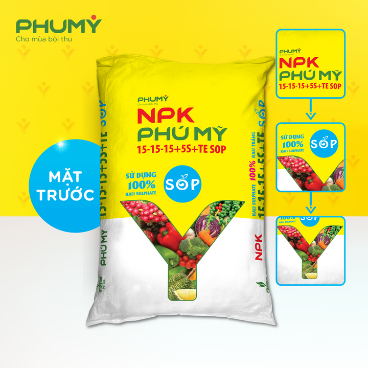 Phân bón Phú Mỹ ra mắt sản phẩm mới NPK PHÚ MỸ sử dụng 100% Kali Sulphate - 1