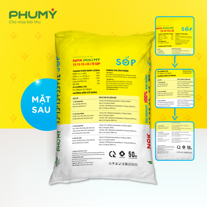 Phân bón Phú Mỹ ra mắt sản phẩm mới NPK PHÚ MỸ sử dụng 100% Kali Sulphate - 2