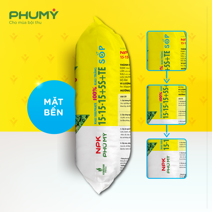 Phân bón Phú Mỹ ra mắt sản phẩm mới NPK PHÚ MỸ sử dụng 100% Kali Sulphate - 3