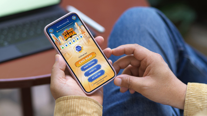 Người chơi dễ dàng trải nghiệm gamification ngay trên ứng dụng SHB SAHA.