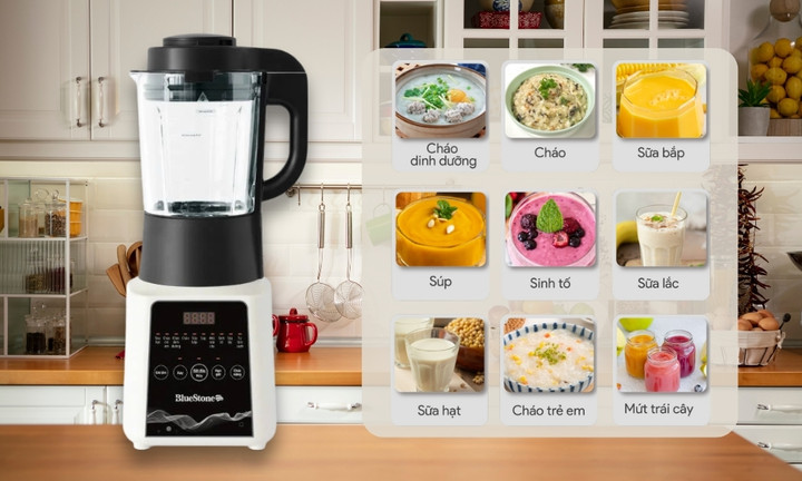 Đầu bếp tại gia, đa dạng chế độ cài đặt sẵn.