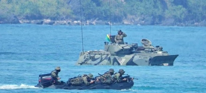 Hải quân Thái Lan. (Ảnh: The Nation)