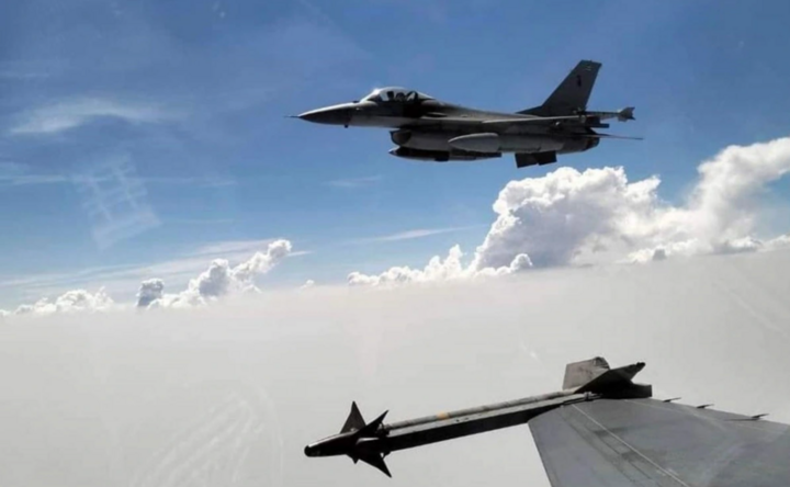 Máy bay tiêm kích F-16 của Thái Lan. Ảnh: Không quân Thái Lan.