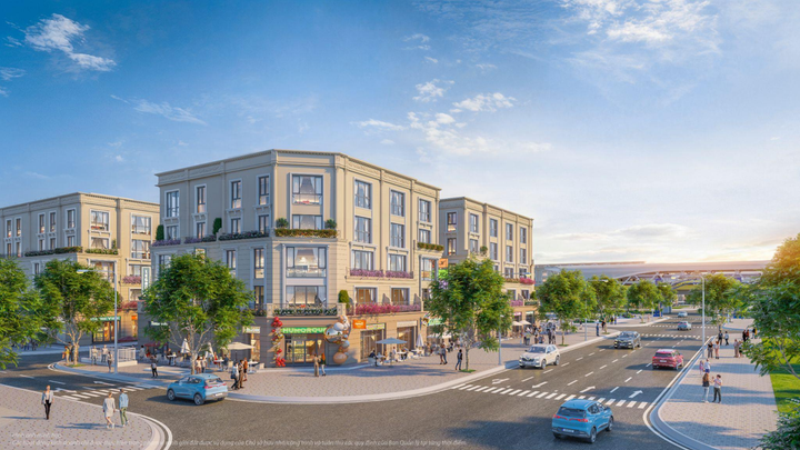 Boutique Gate với diện tích sử dụng hơn 302,7m² (gồm 5 tầng nổi + 1 tum), phù hợp đa loại hình kinh doanh.