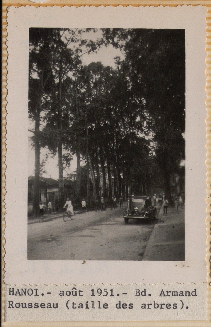 Phố Lò Đúc vào năm 1951. (Ảnh: Binh Do)