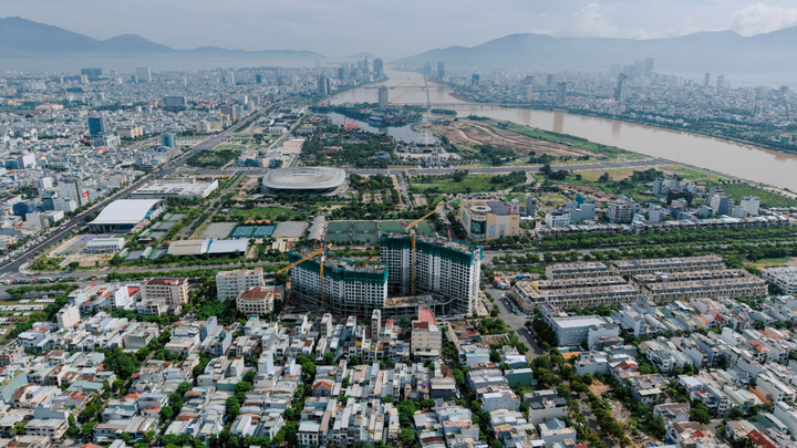 Một góc thành phố Đà Nẵng với hạ tầng hiện đại. (Ảnh: Dũng Nguyễn)