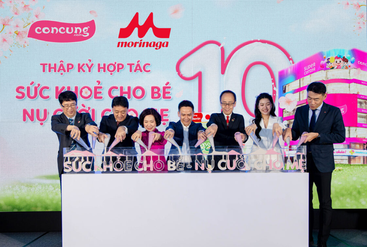Sự kiện Morinaga Milk Group và Con Cưng kỷ niệm 10 năm hợp tác.