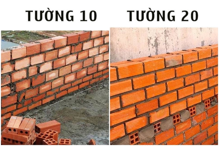Nhà cấp 4 nên xây tường 10 hay tường 20?