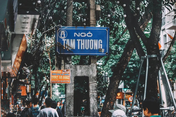 Ngõ Tạm Thương có nguồn gốc từng là nơi tập kết hàng hóa ở kinh thành Thăng Long. (Ảnh: 36pho)