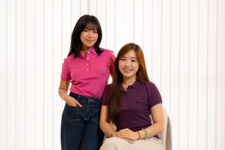 Hai nữ đồng sáng lập của Serbiz – từ trái sang: Iyana và Heart.