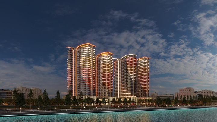 Capital Square lấy cảm hứng từ những dòng chảy hội tụ, âm nhạc và ánh sáng.