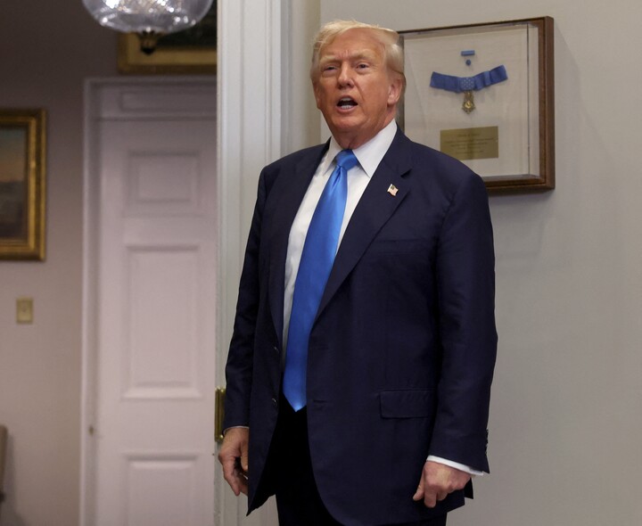 Tổng thống Mỹ Donald Trump.