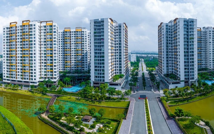 Hiện hầu hết các dự án chung cư mới tại Hà Nội được mở bán đều có có giá trên 75 triệu đồng/m². (Ảnh minh hoạ).
