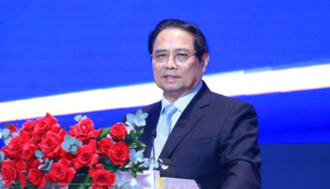 Thủ tướng chủ trì Lễ công bố thành lập Trung tâm tài chính quốc tế ở TP.HCM