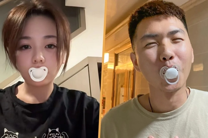 Rộ trào lưu núm ty giả dành cho người lớn tại Trung Quốc. (Ảnh: Handout)