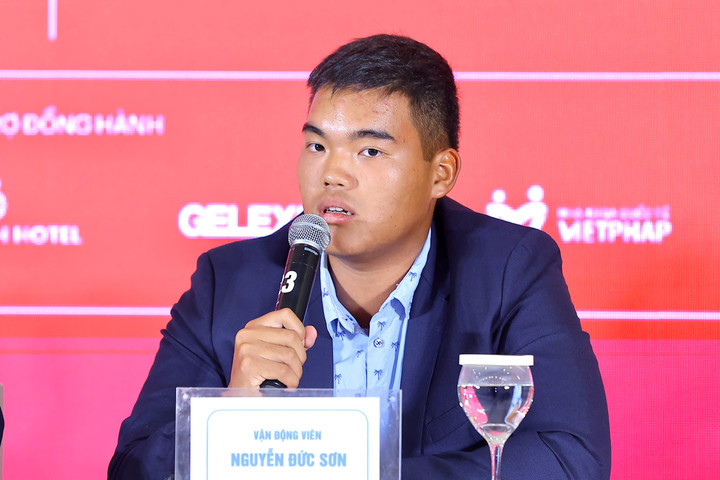 ĐKVĐ Nguyễn Đức Sơn tự tin bảo vệ ngôi vô địch.