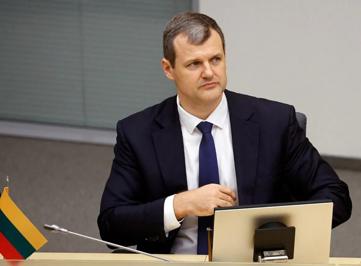 Ông Gintautas Paluckas. (Ảnh: Bloomberg)