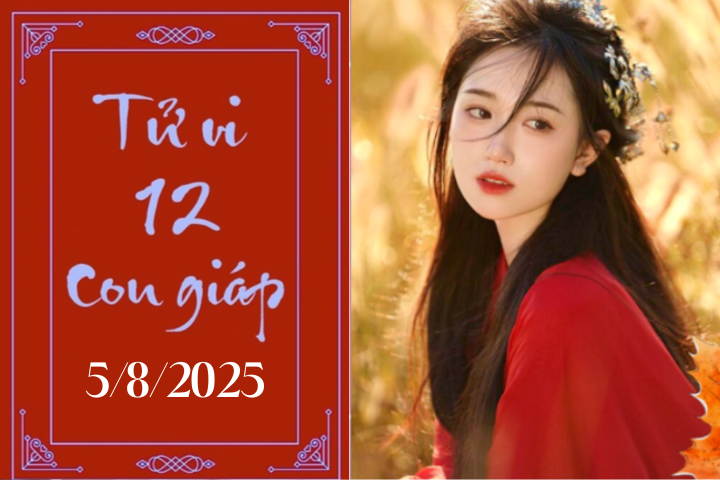 Tử vi 12 con giáp hôm nay ngày 5/8/2025: Sửu thuận lợi, Dần nóng vội